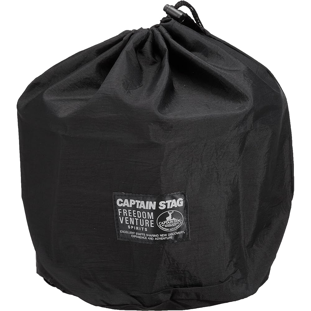 CAPTAIN STAG Barbecue BBQ pot set 3-layer steel camping cooker with bag