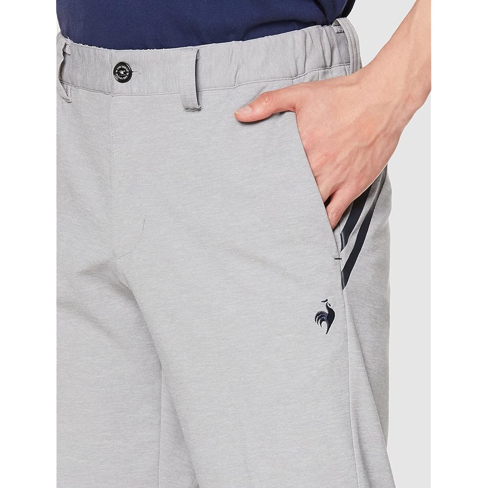 [Le Coq Sportif Golf] Pants, Sweat Absorbent, Stretch Sweatshirts, Jogger Pants, Elastic Waist, Sporty, Golf QGMVJD05 Men's