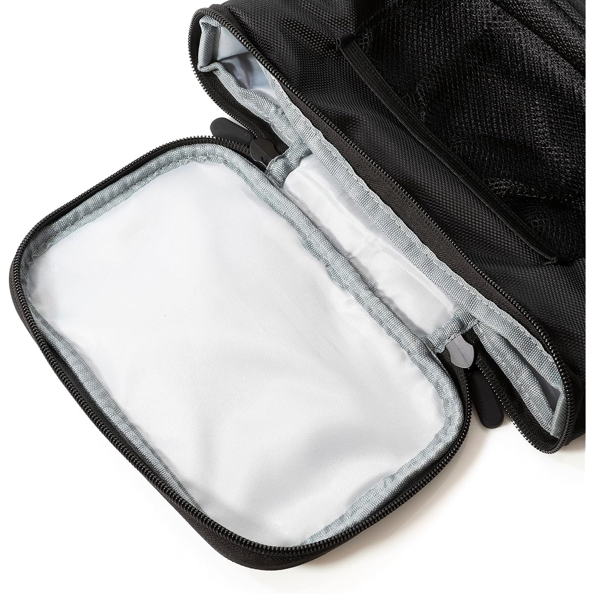 Ronoto River Small Black Trumpet Mute Accessory Bag - Padded Adjustable Shoulder Strap and Mesh Pocket - Includes Microfiber Cleaning Cloth, Black, Trumpet Mute Accessory Bag
