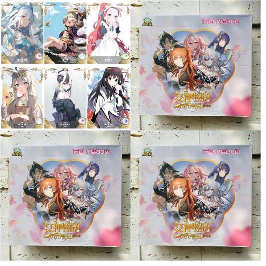 540 Pieces Goddess Story TCG Collection Card Booster Box Playing Cards Birthday Gift Game Card Table Toy 3 Boxes (NS-2M06-06-06)