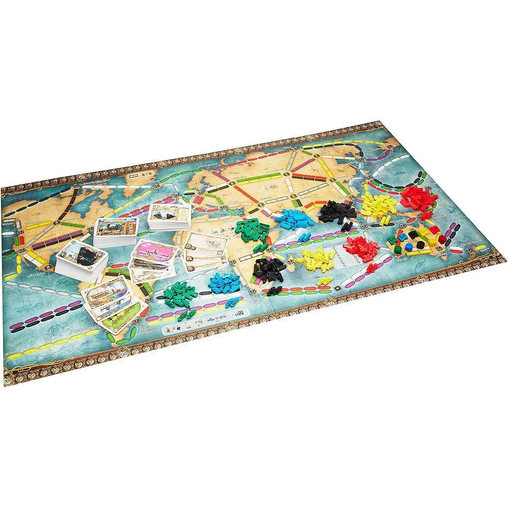 Hobby Japan Ticket to Ride: Rail & Sail Japanese Version (2-5 players, 90-120 minutes, for ages 10 and up) Board Game