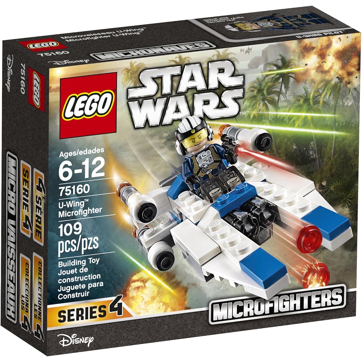 LEGO Star Wars U-Wing Microfighter 75160 Building Kit [Parallel Import]