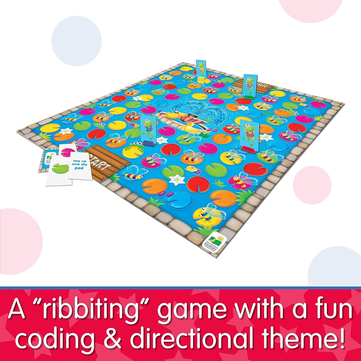 The Learning Journey: Play It! Game - Hop to It - Coding Game Ages 3+ - Award-Winning Toy