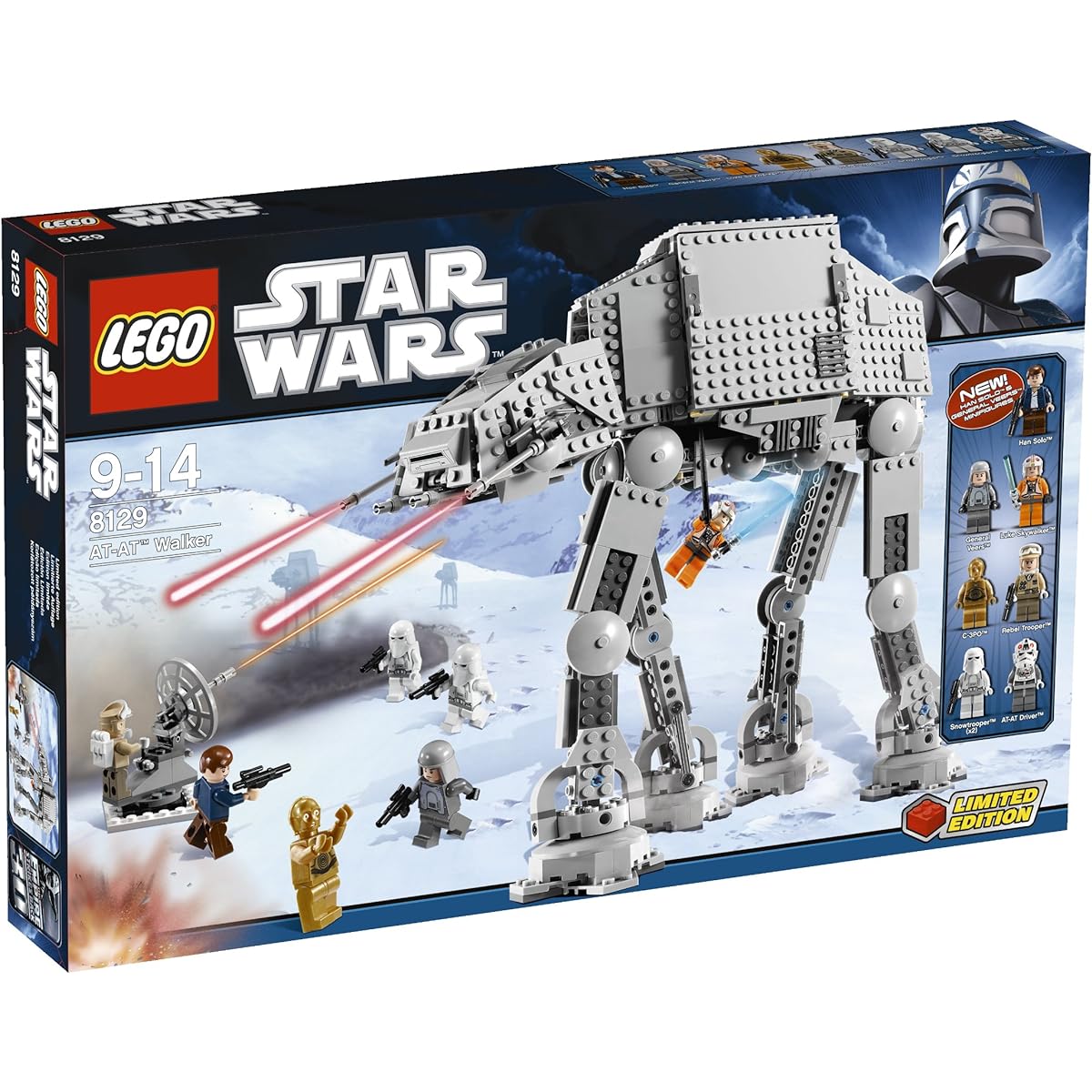 LEGO Star Wars AT-AT Walker #8129 Block Toy (Parallel Import)