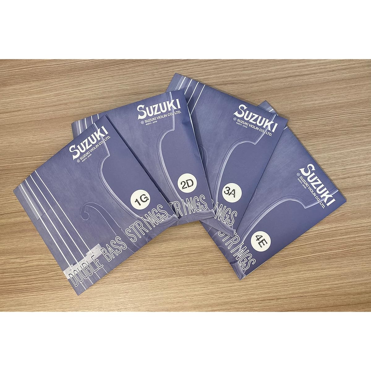 Suzuki double bass strings 1G 2D 3A 4E set