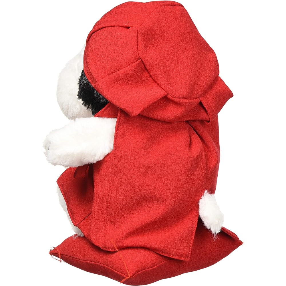 [With stuffed animal! ] For celebrating your 60th birthday! Red Chanchanko & Hat Snoopy Set (Small) *kanreki-dollset-snoopy-hp