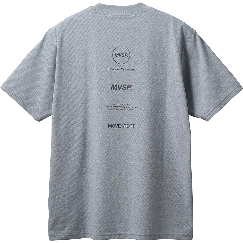 [DESCENTE] MOVESPORT Short Sleeve Crew Neck Sweat Absorbent Quick Dry Dry Stretch Breathable Training Men's