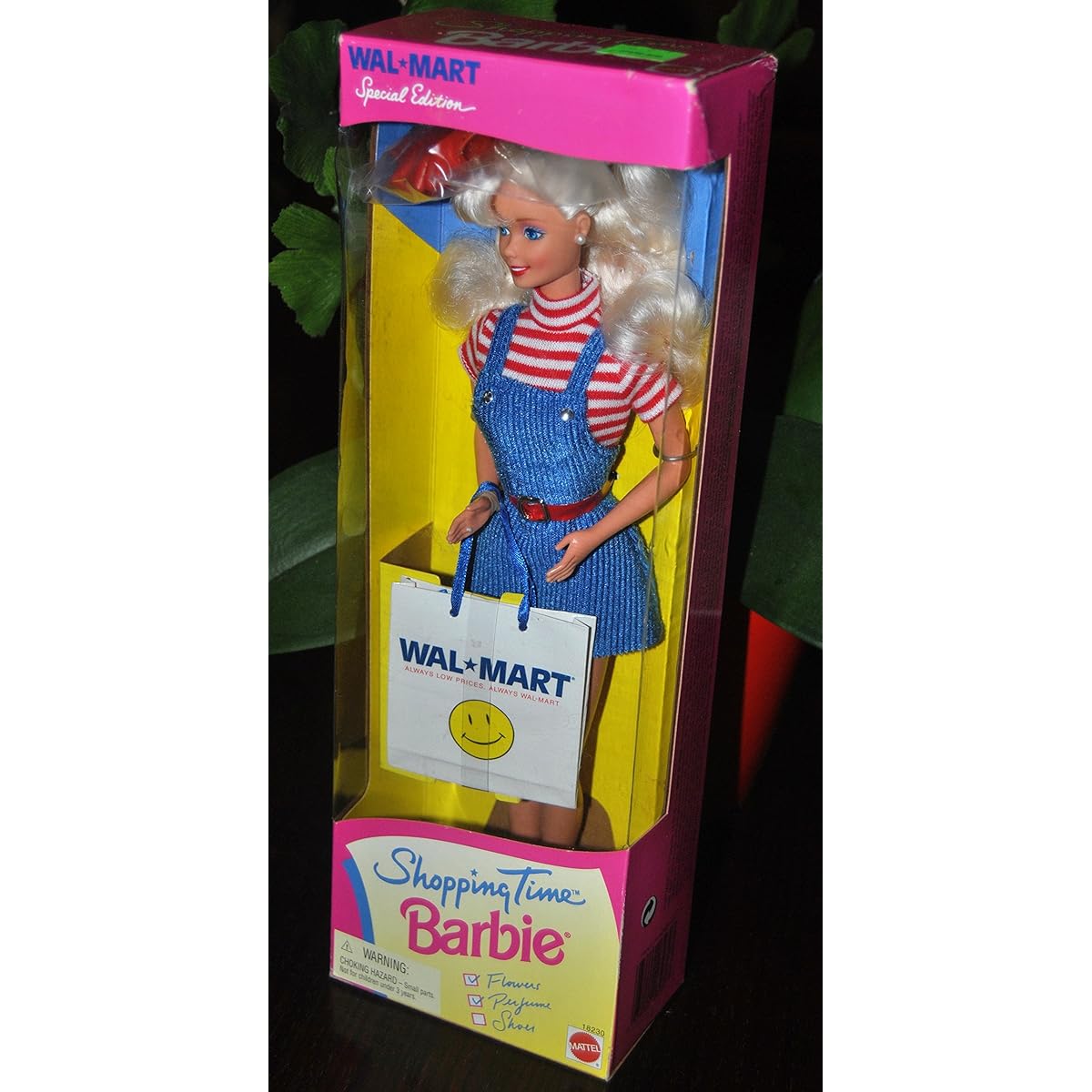 Shopping Time Barbie Doll (Special Edition) Walmart-1997 by Mattel