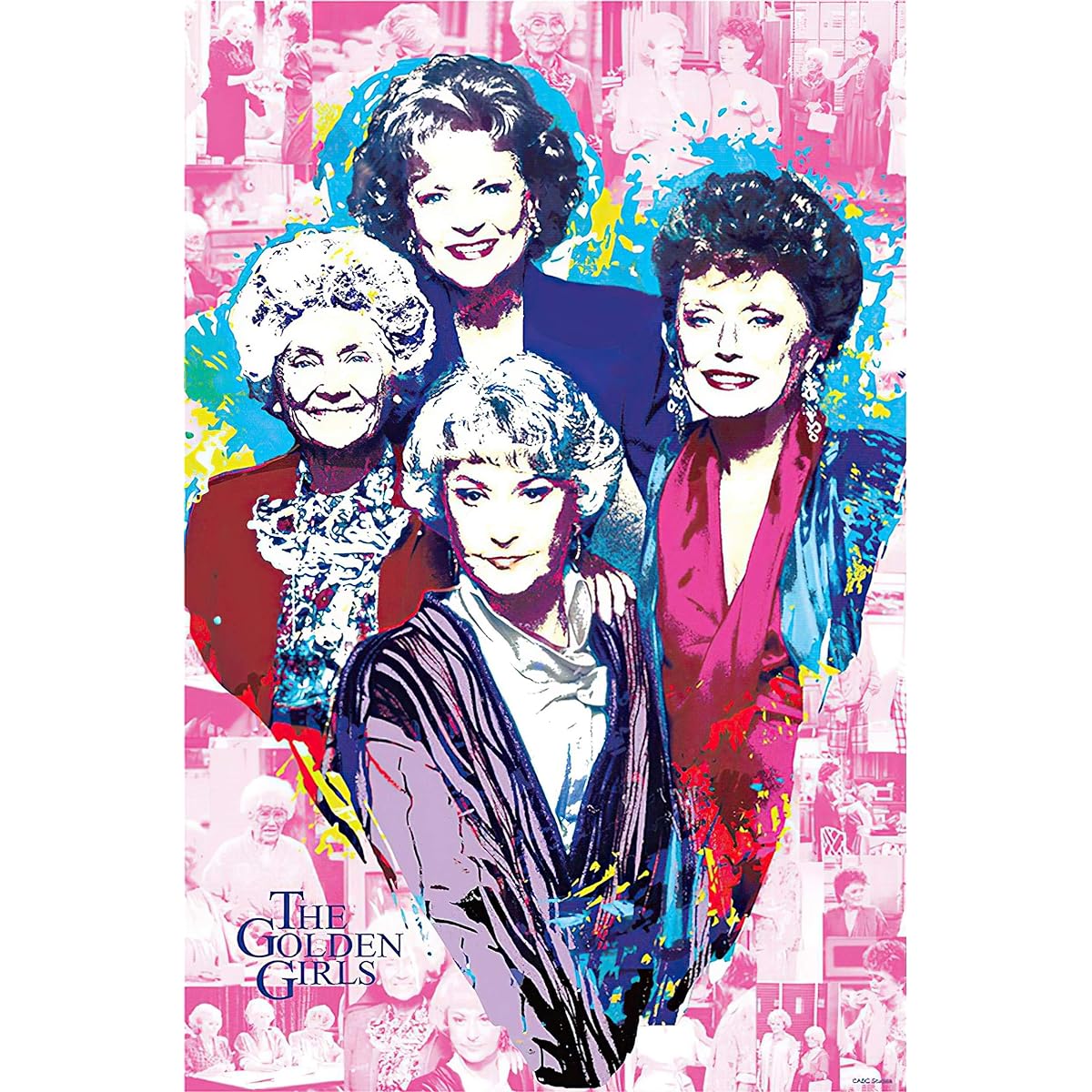 Golden Girls Puzzle for Adults and Kids 1000 Piece Jigsaw Puzzle