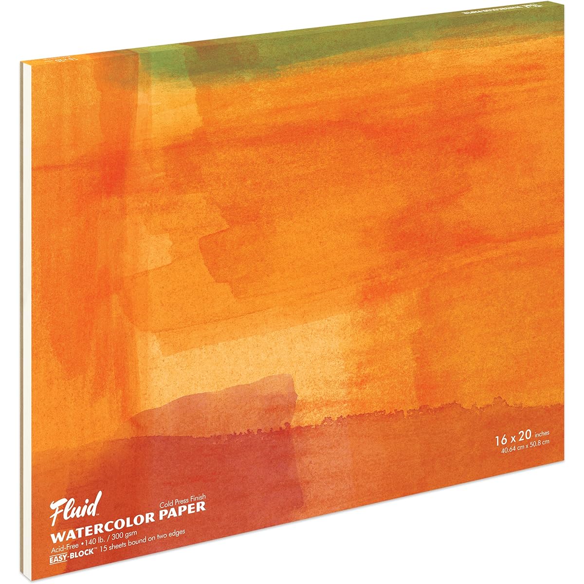 Global Art Fluid Watercolor Block (16 x 20 inches) 1 piece SKU# 1846101 MA
