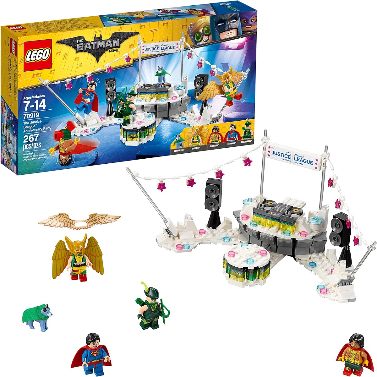 LEGO Batman Movie DC Justice League Celebration Party 70919 Building Kit (267 Pieces)