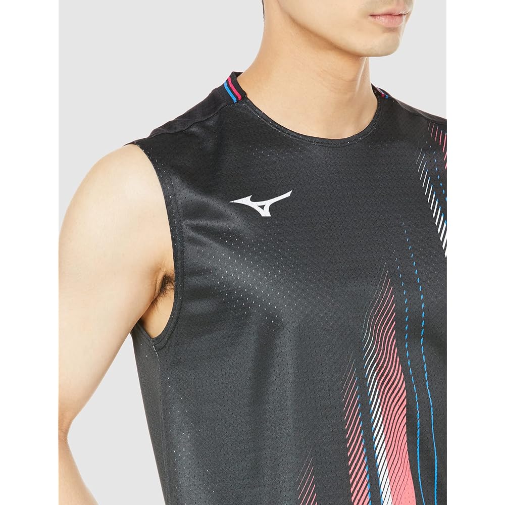 [Mizuno] Tennis Wear Dry Aeroflow Game Shirt Sleeveless High Breathability Dynamotion Fit Badminton 62JA2520