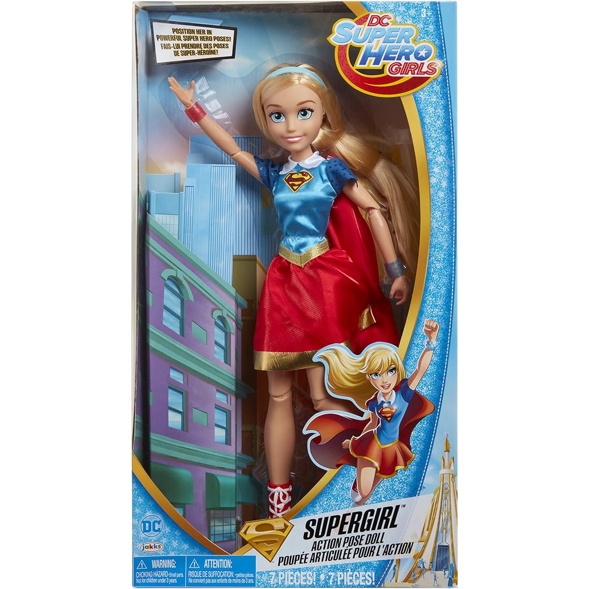 DC Comics Superhero Girls "Supergirl" Action Pose Doll