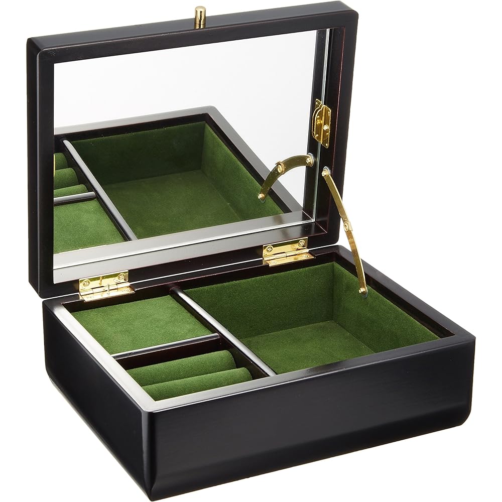 Saikosha Cloisonne Jewelry Box (with Music Box) Peony (Small) 021-12