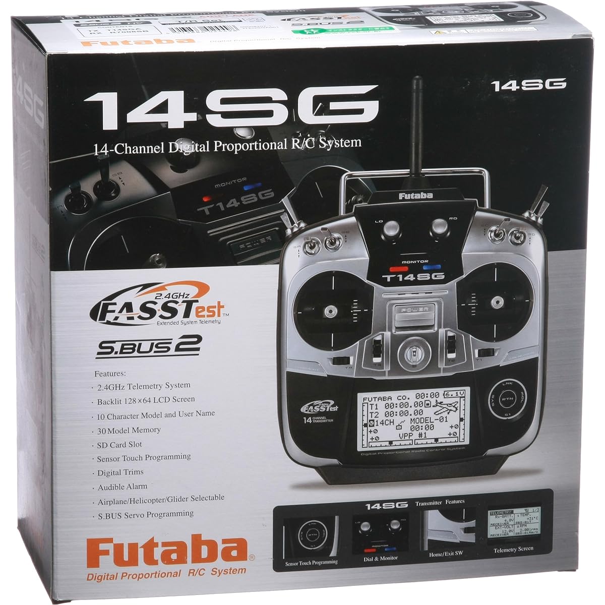 Futaba 14SG (A-R7008SB-F24J1HX (14ch Airplane T/R Set) 00008407-1