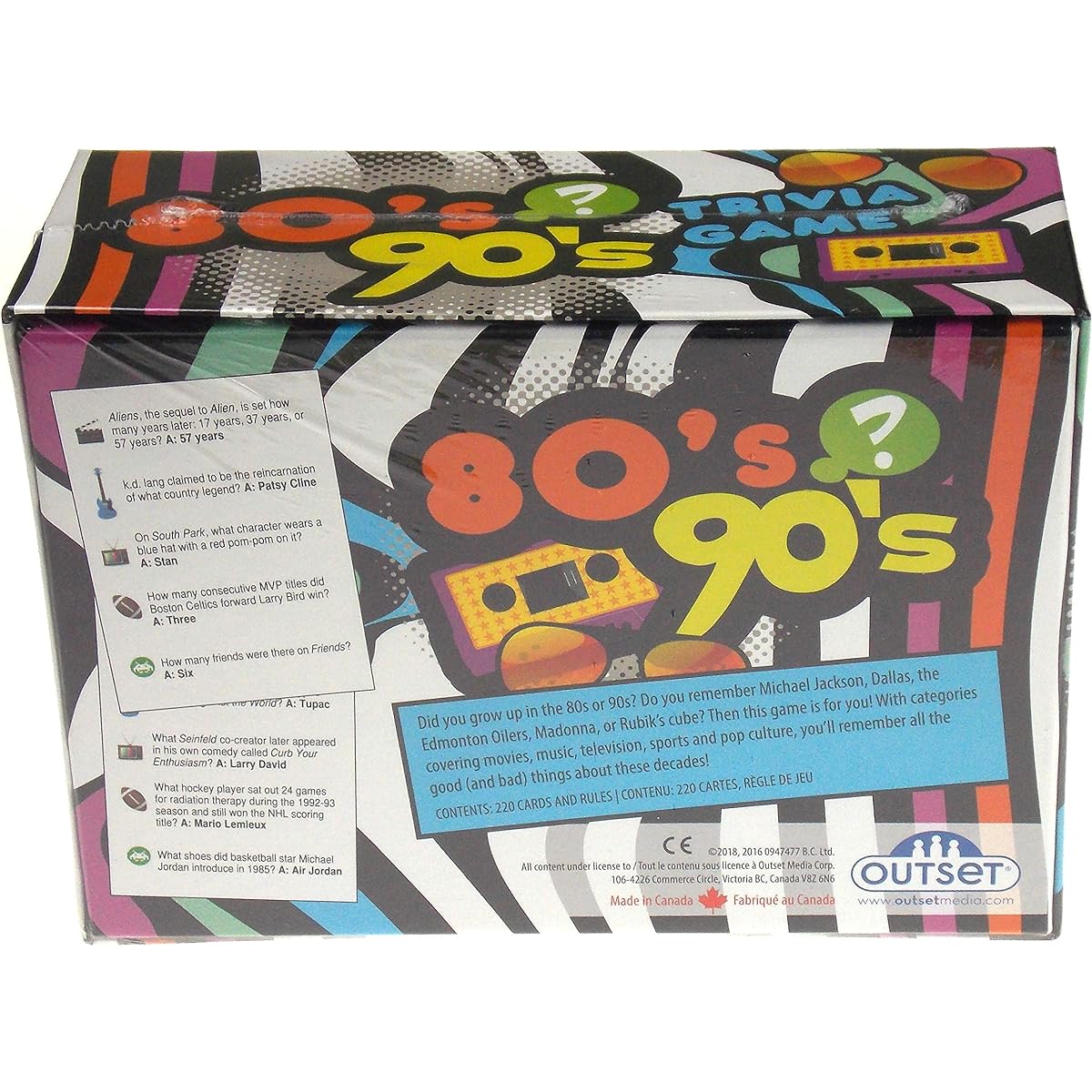 Trivia Game Bundle - Awesome 80's Trivia, Total 90's Trivia, 80's 90's Trivia Games