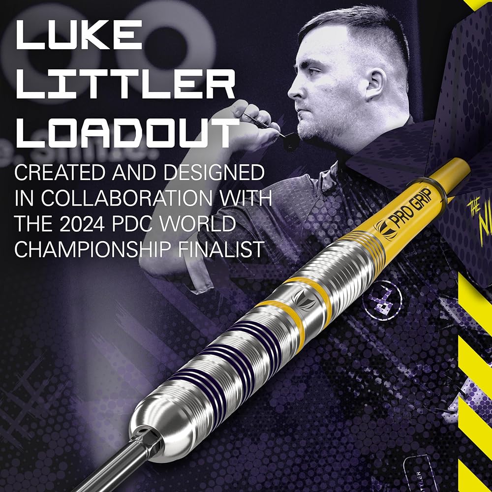 TARGET LUKE LITTLER LOADOUT 90% SP STEEL TIP DARTS (24g)