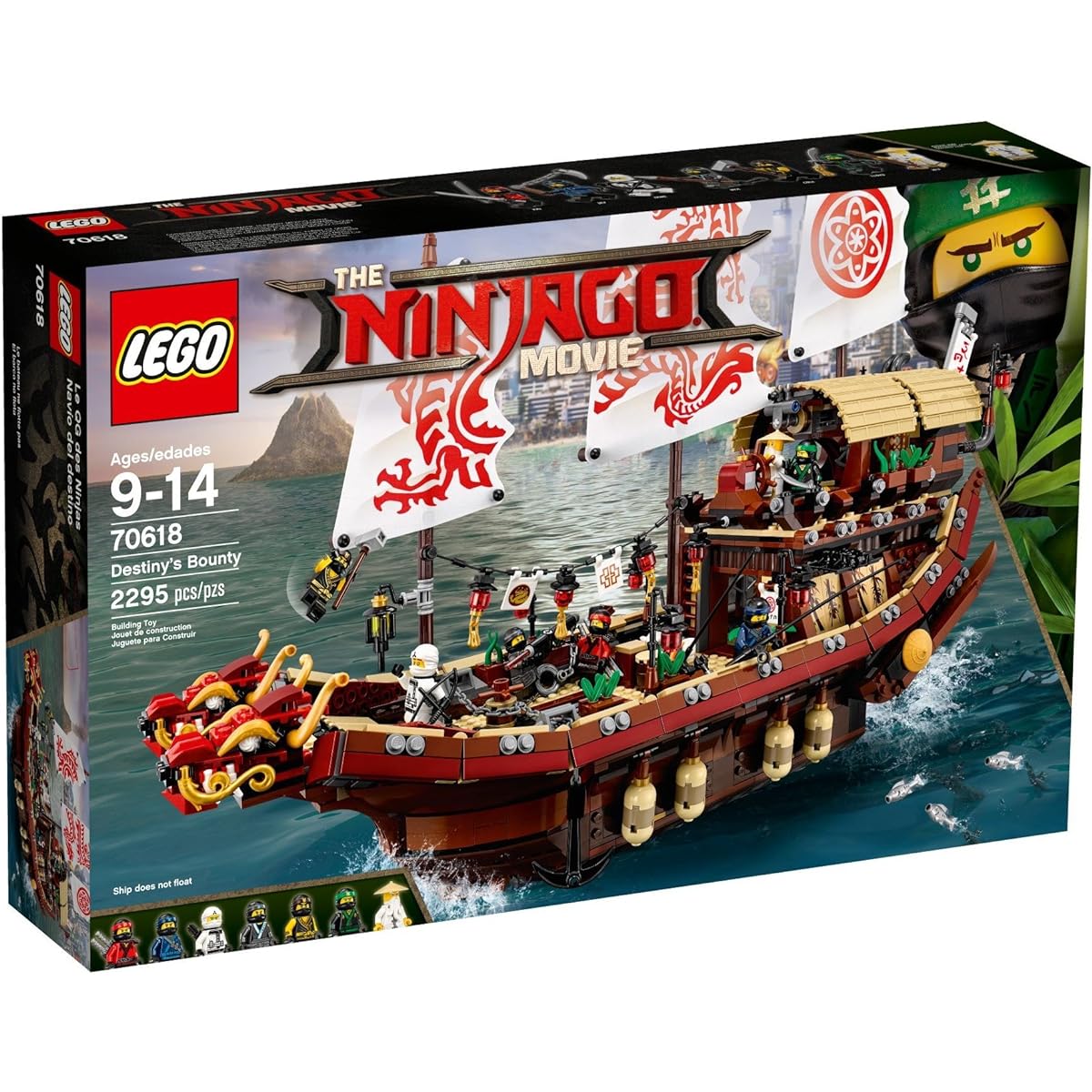 LEGO Ninjago Air Battleship Bounty 70618