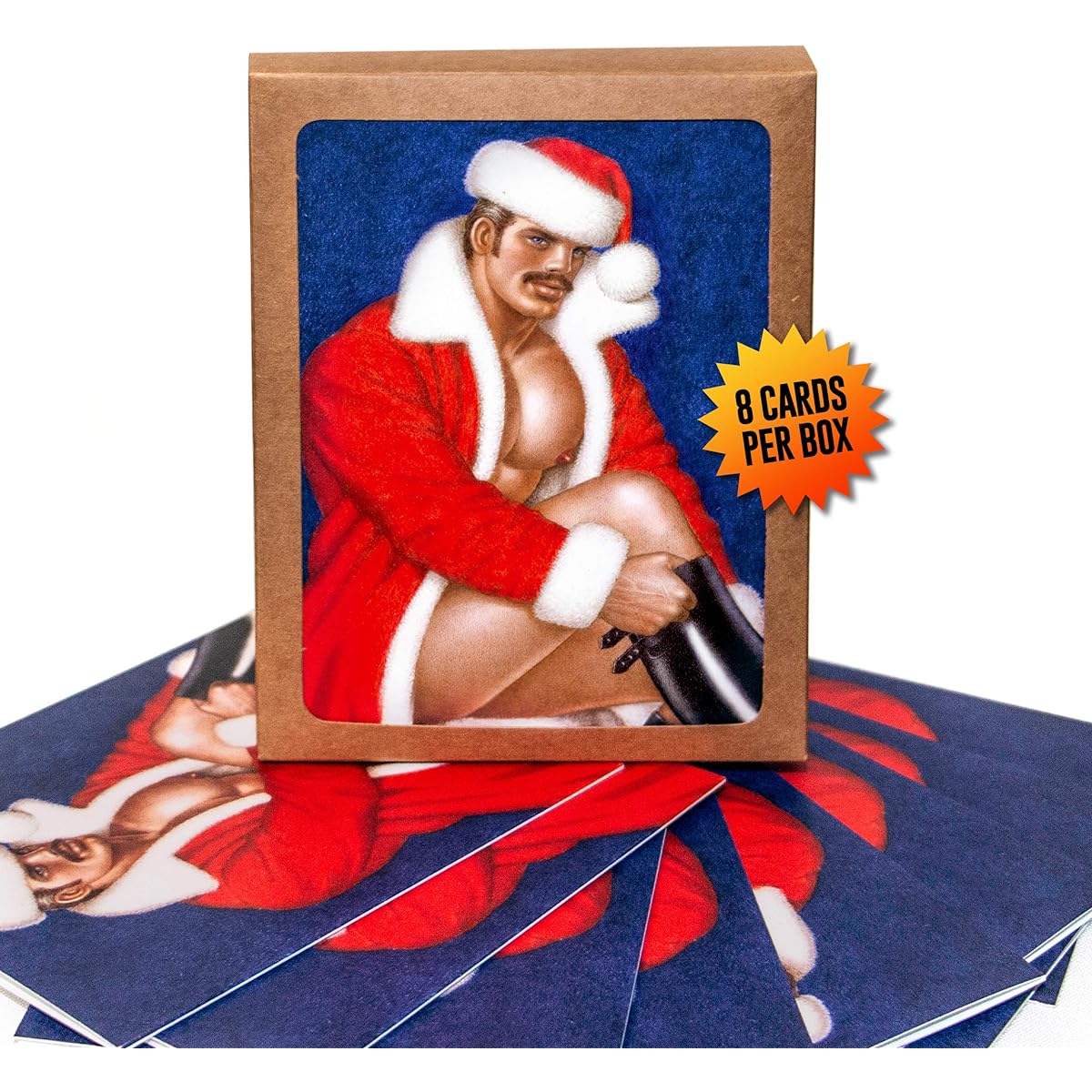 of Finland Christmas Cards (PACK OF 8) Holiday, Gay, Queer, Greeting Cards, LGBTQ Y