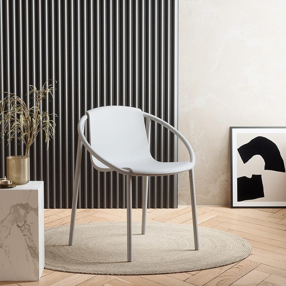 umbra chair design chair stacking chair gray width 55x depth 64x height 74cm RINGO 21018223918