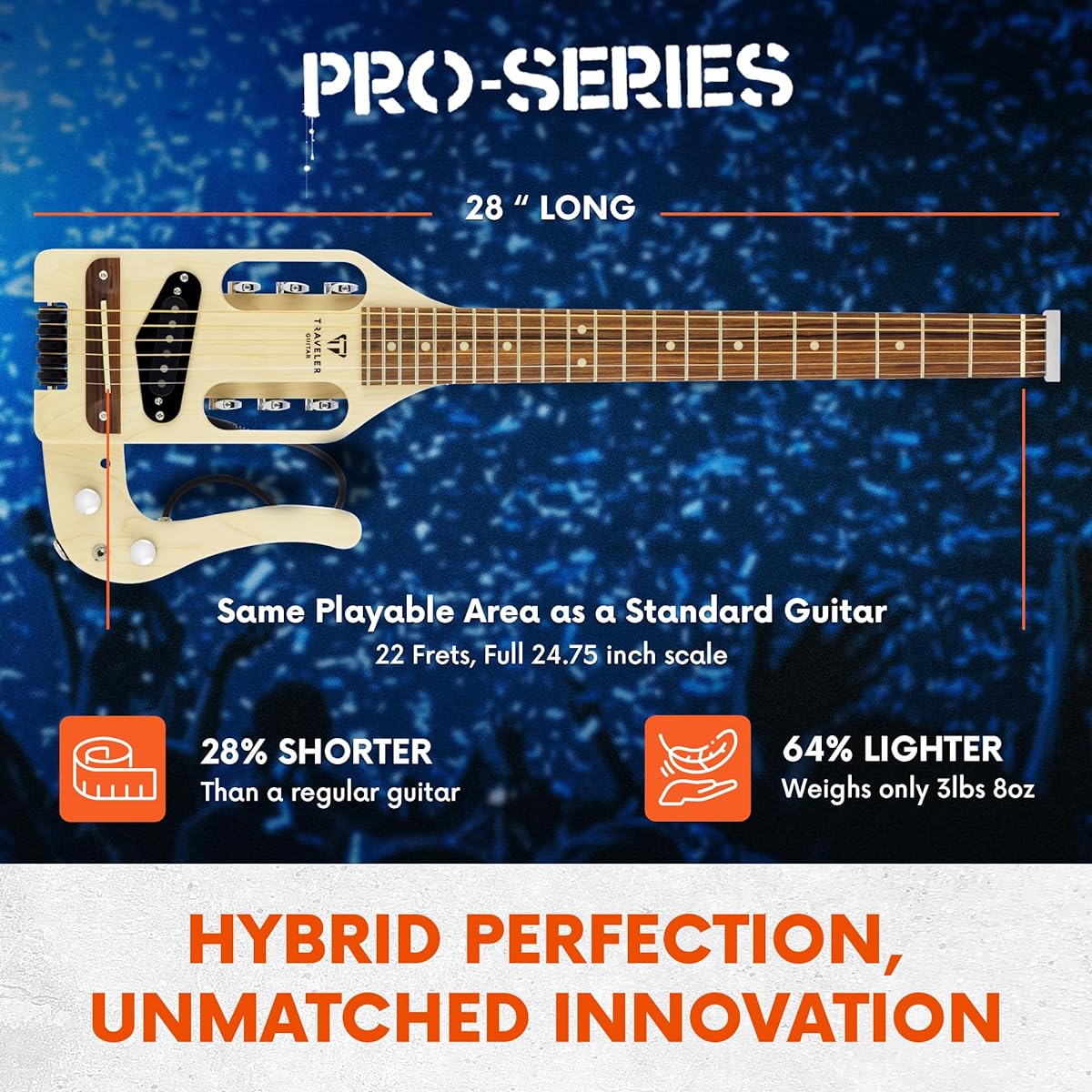 TRAVELER GUITAR Traveler Guitar Pro-Series Pro Series / Maple Maple