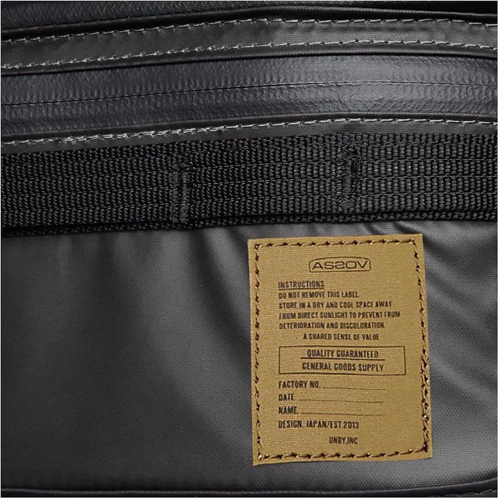 [Assobu] Bag NYLON POLYCARBONATE CONTAINER BOX (SS) Container Box SS Size Black