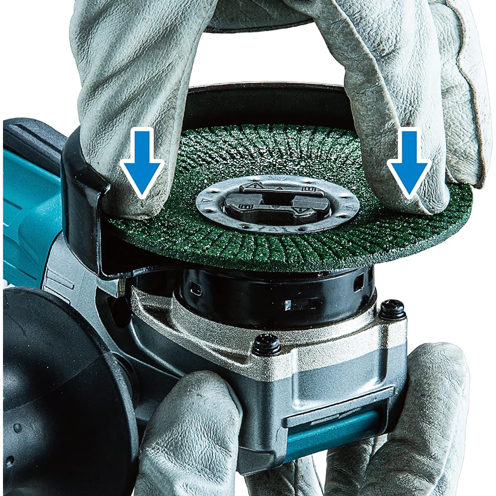 Makita 100mm Rechargeable Disc Grinder 40Vmax Battery/Charger/Case Sold Separately GA045GZ