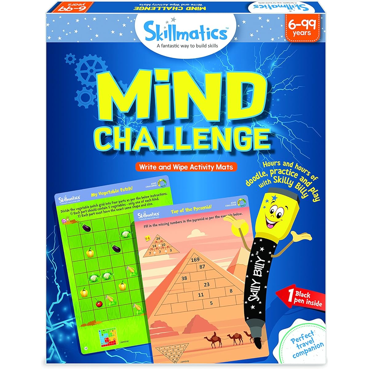 Skillmatics SKILL21MCS Mind Challenge Game