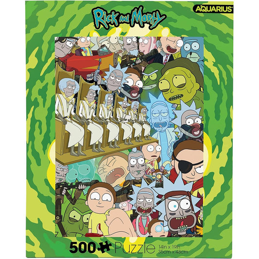 AQUARIUS - Rick and Morty 500 Piece Jigsaw Puzzle