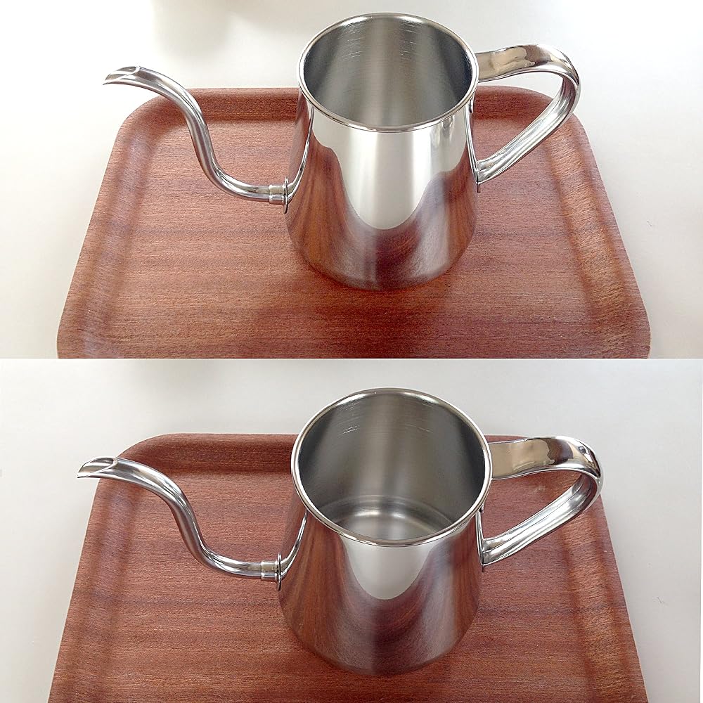 Takahiro Coffee Drip Pot 0.9L 18-8 Stainless Steel Compatible with IH