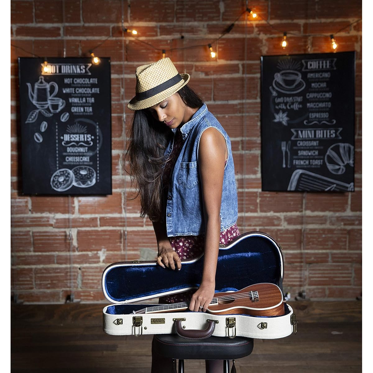 GATOR Hard case for ukulele Journeyman Series GW-JM UKE-CON (concert size compatible) [Domestic regular product]
