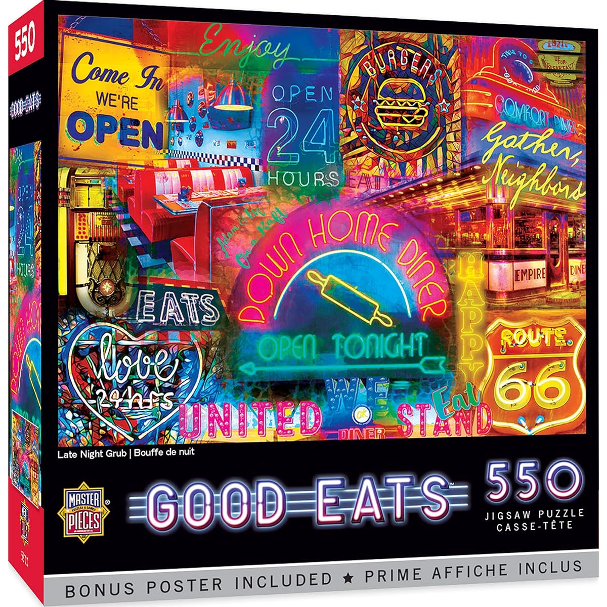 MasterPieces 550 Piece Jigsaw Puzzle for Adults/Family/Kids - En El Barrio 18"x24"