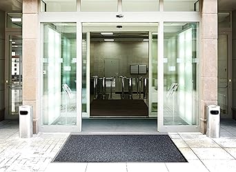 Kleen-Tex Mud Remover Entrance Mat Scrape Mat Dry Dark Gray 60 x 90cm AL00004