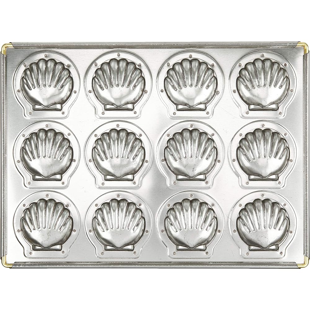 Matsunaga Seisakusho Silicone Processed Silver Mini Scallop Top Plate 12P MS20