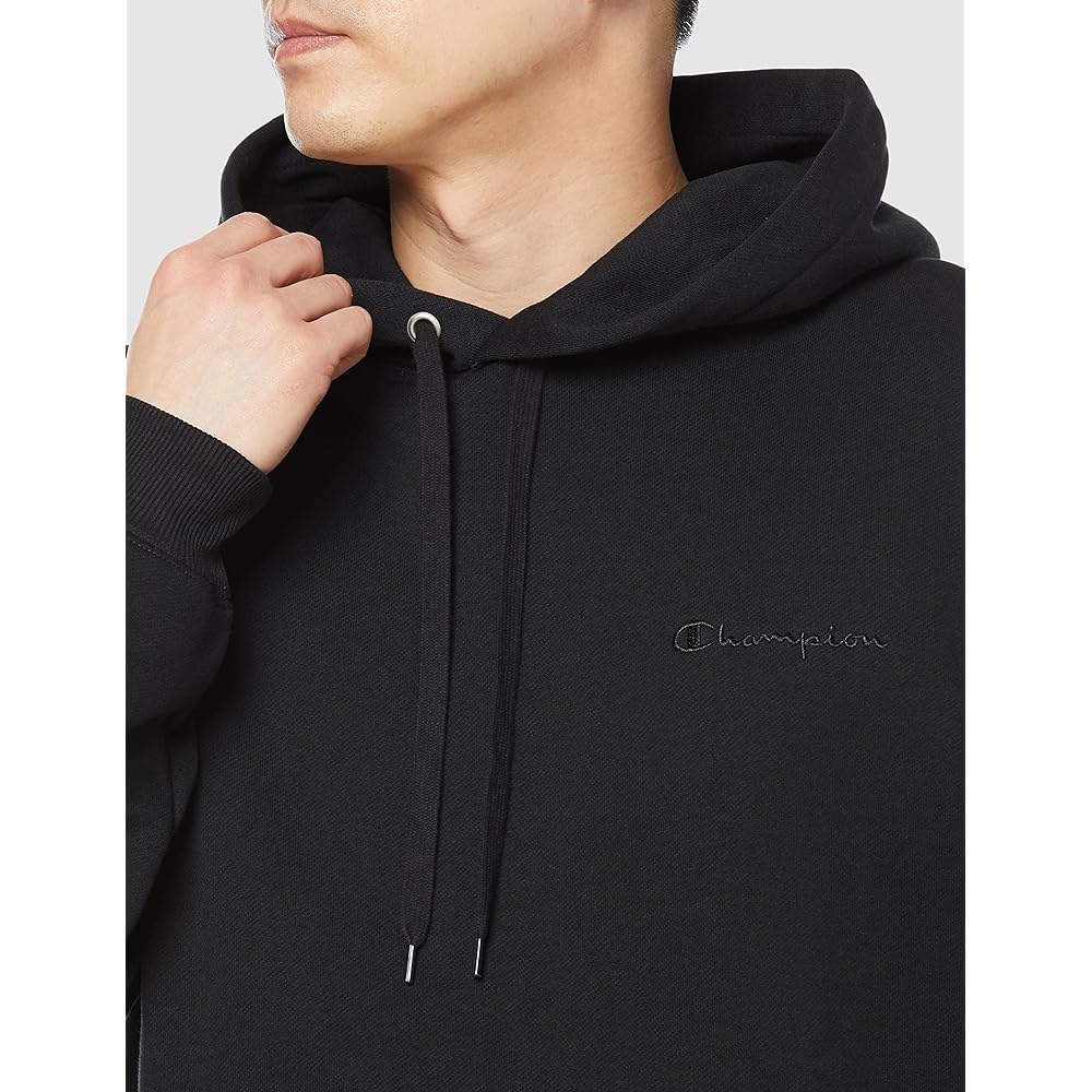 [Champion] Hoodie Script Logo Loose Fit Hooded Sweatshirt Action Style C3-V107 Men's