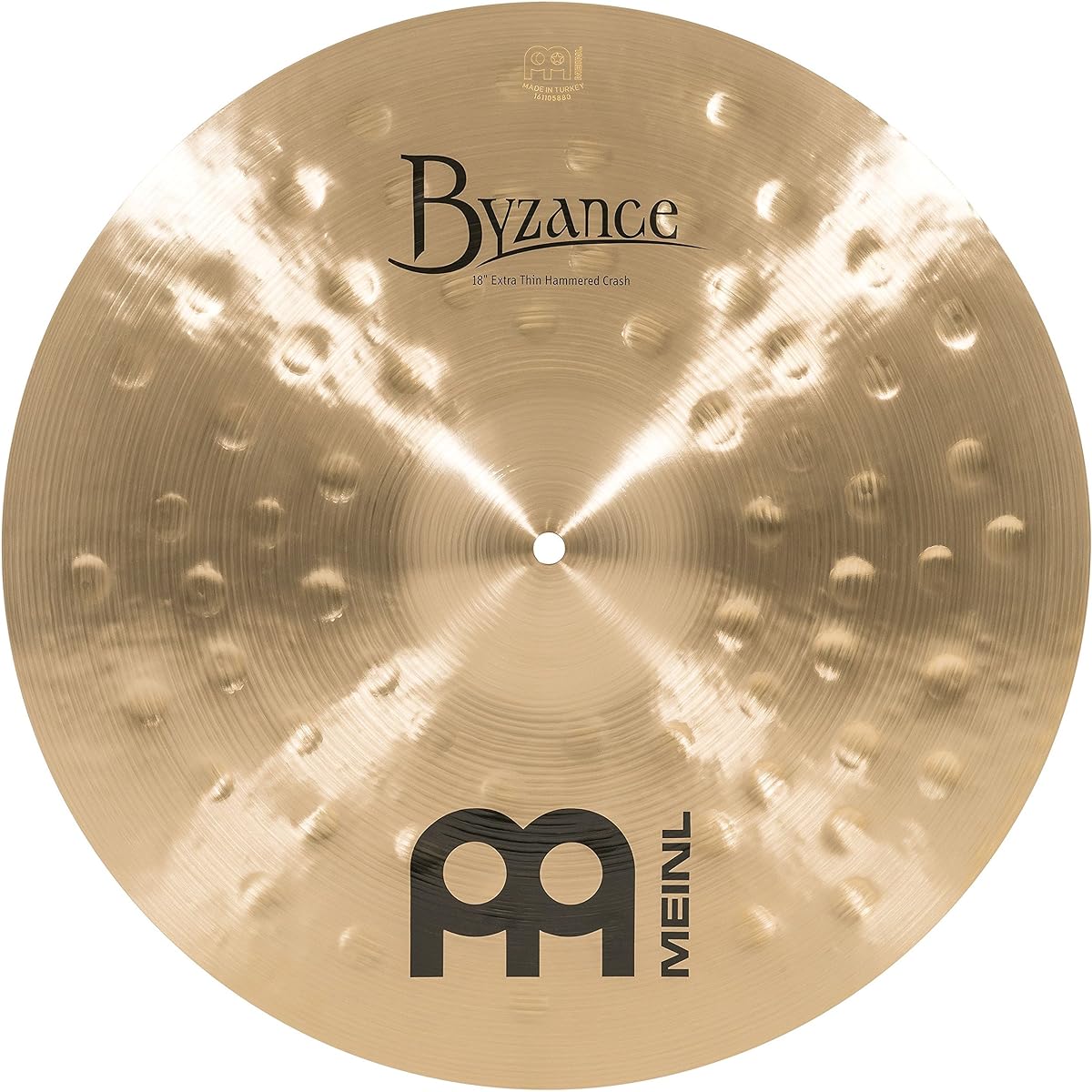 MEINL Byzance Traditional Series Crash Cymbal 18" Extra Thin Hammered Crashe B18ETHC [Official Japanese Product]