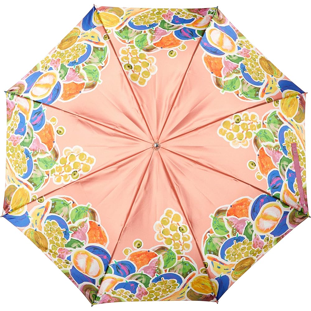 [Aurora] Folding Umbrella 1CN 12001 Women's Light Orange FREE