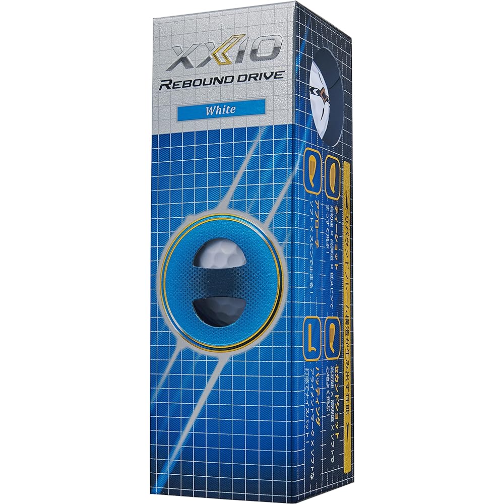 Dunlop Golf Ball XXIO REBOUND DRIVE 2021 Model 1 Dozen (12 pieces)