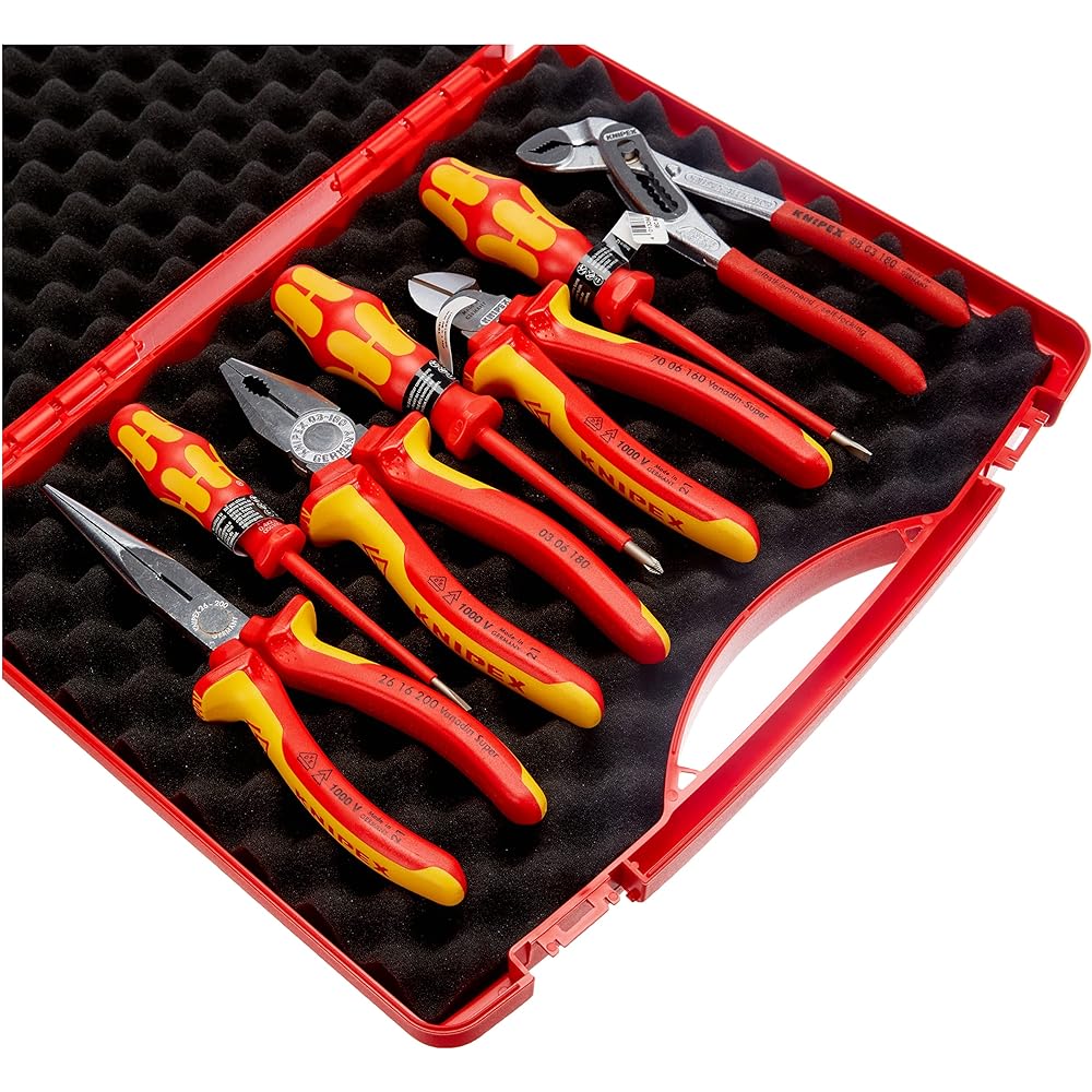 KNIPEX Tool Box KNIPEX 002115 Compact Tool Case Set 002115