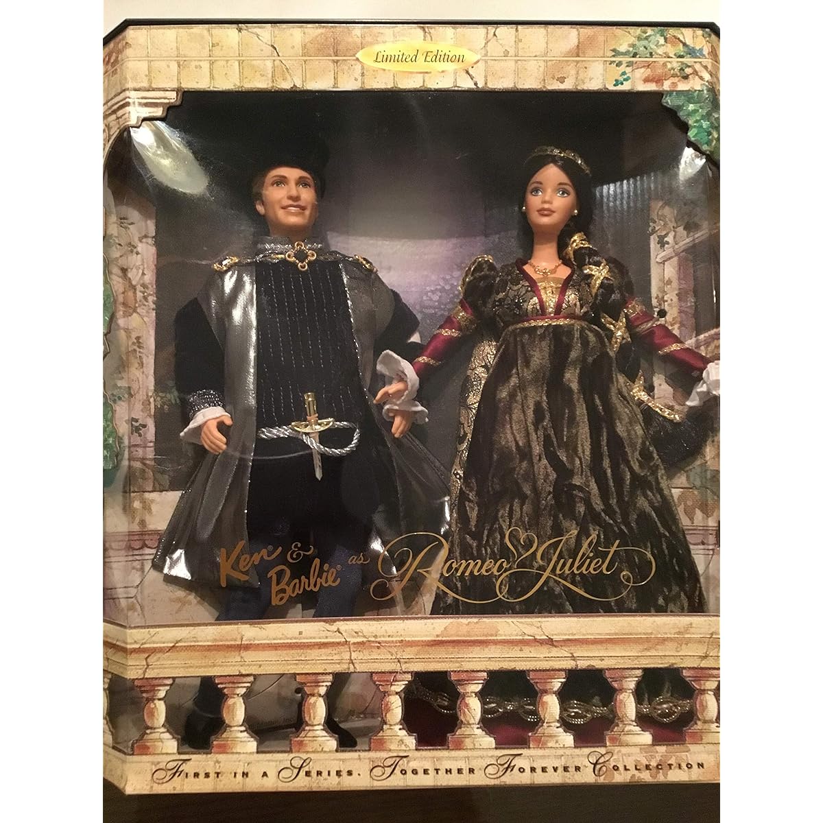Barbie & Ken As Romeo & Juliet Limited Edition Together Forever Collection (1997) by Mattel