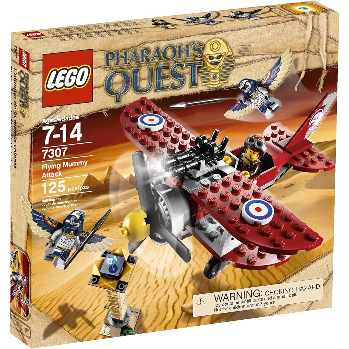 LEGO 7307 Pharaoh's Quest Flying Mummy Attack LEGO Pharaoh's Quest Flying Mummy Attack