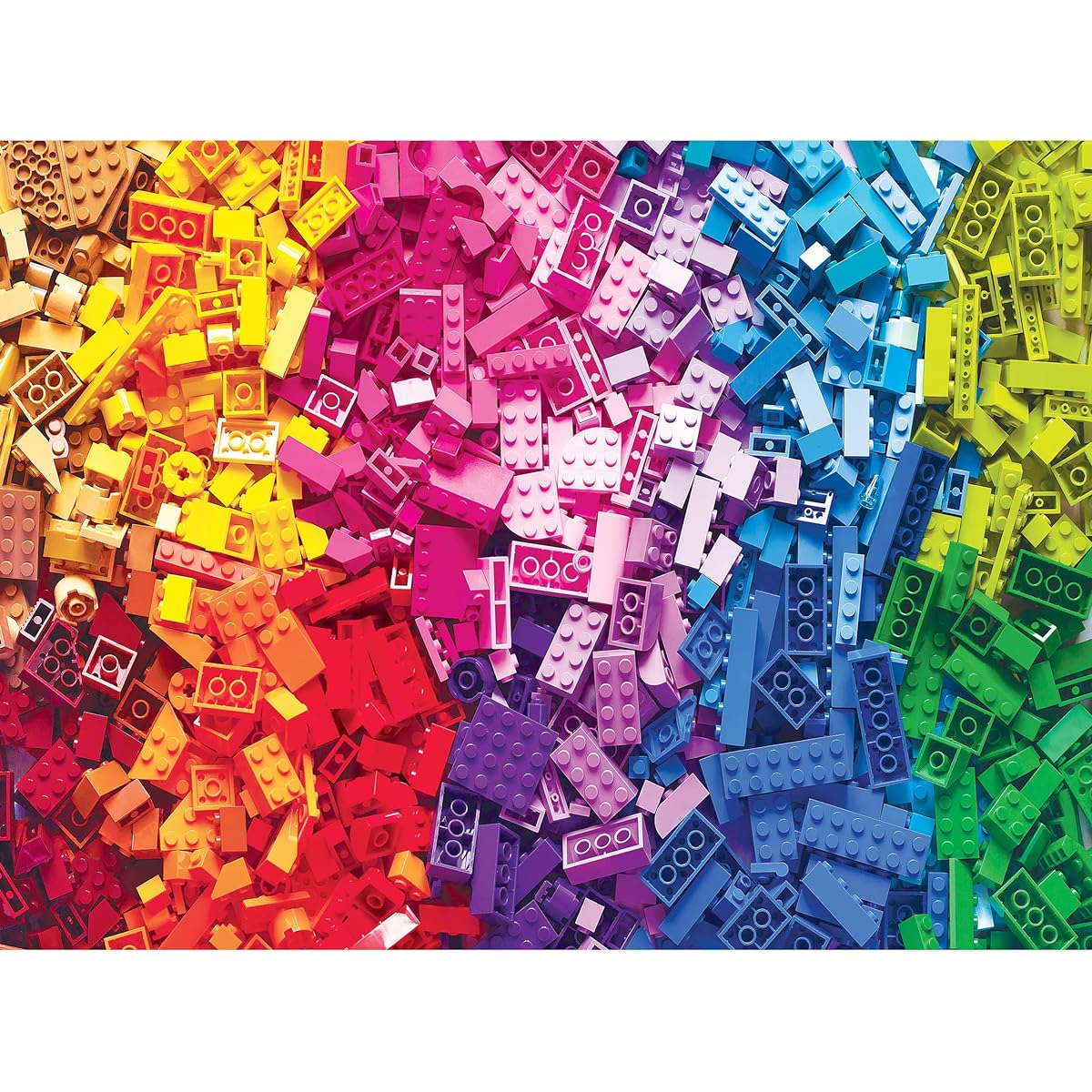 RoseArt Rose Jigsaw Puzzle 1000 Pieces Colorful Building Blocks Toy