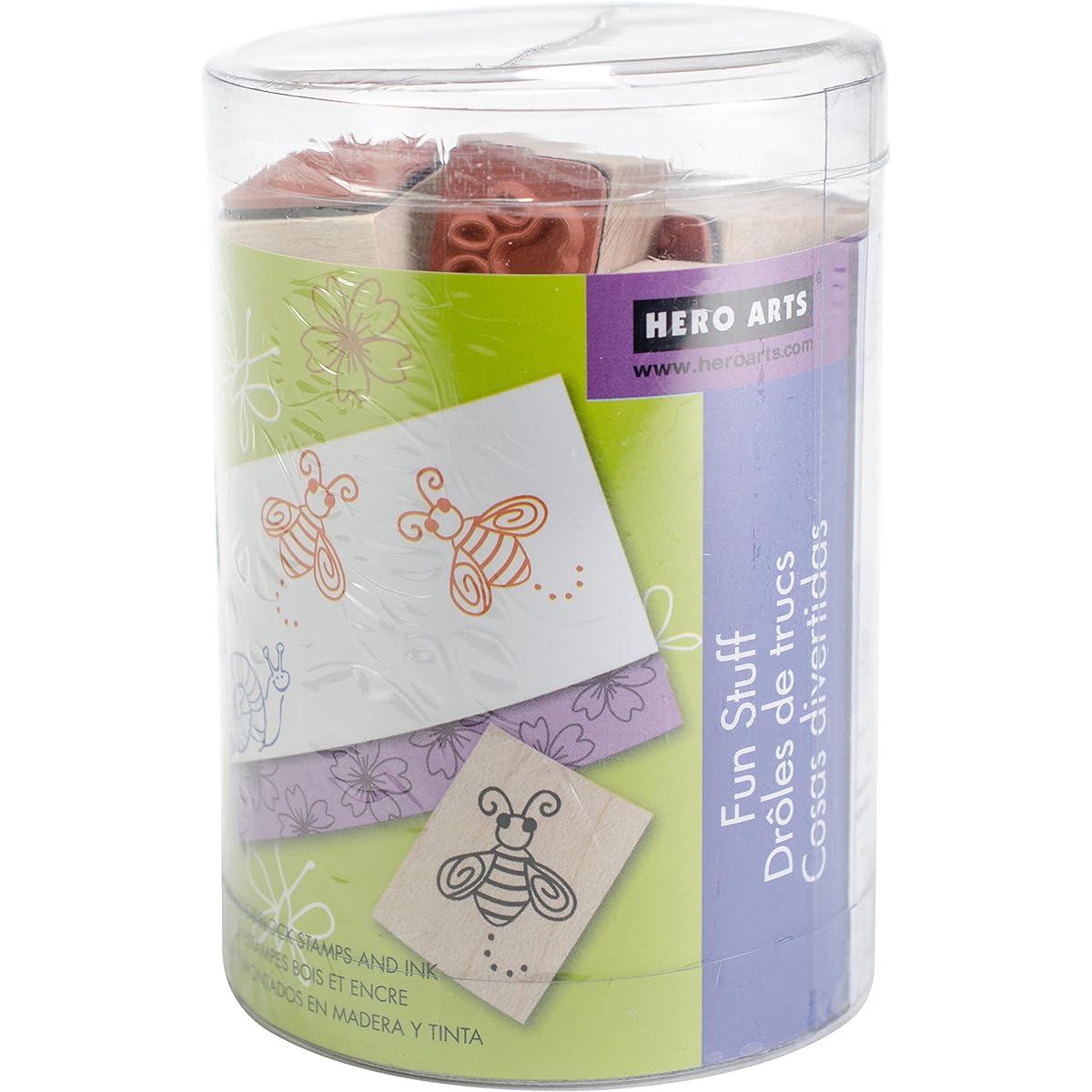 Hero Arts Ink 'n Stamp Tub 3"X4"-Original Mix (parallel input product)