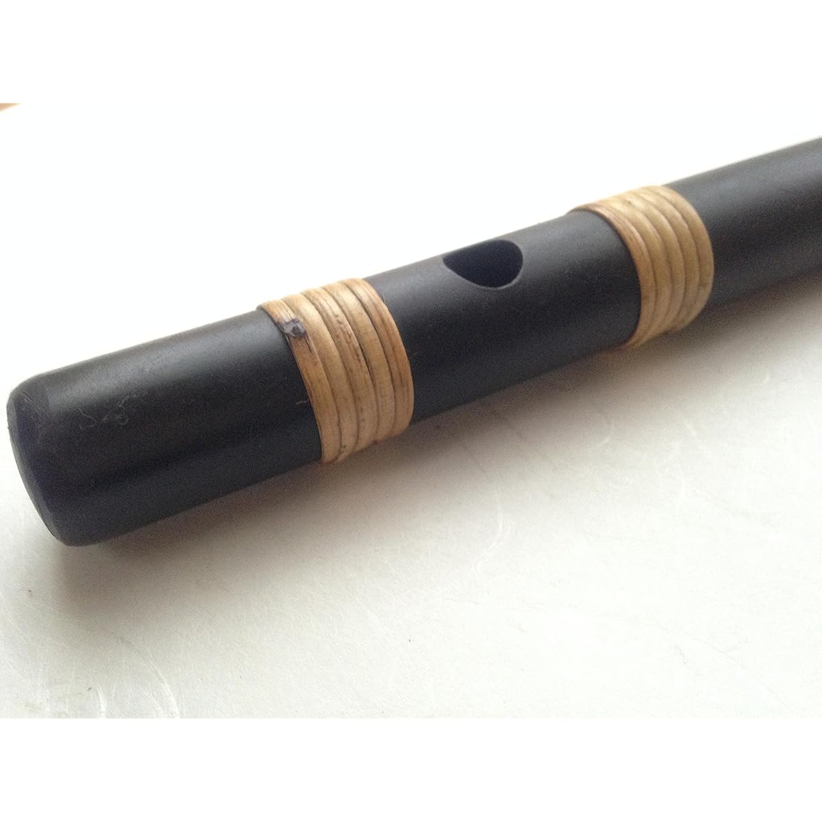 Made of steel, authentic ancient weapons, iron flute, seven-hole shinobue, no strings, musical instruments can be played.