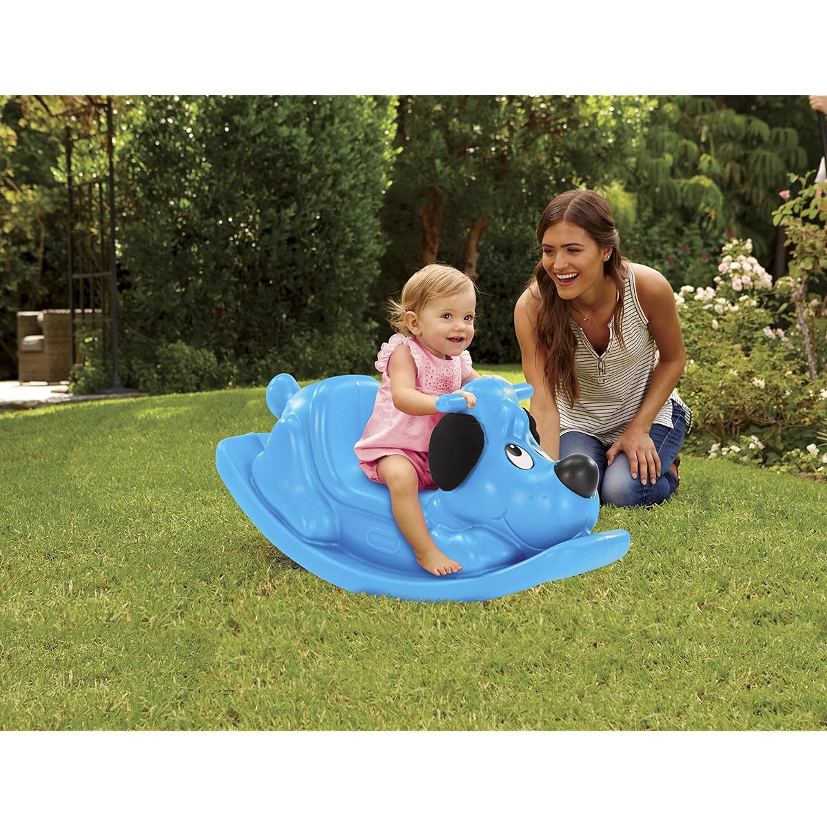 Little Tikes Rockin' Puppy - Blue, S