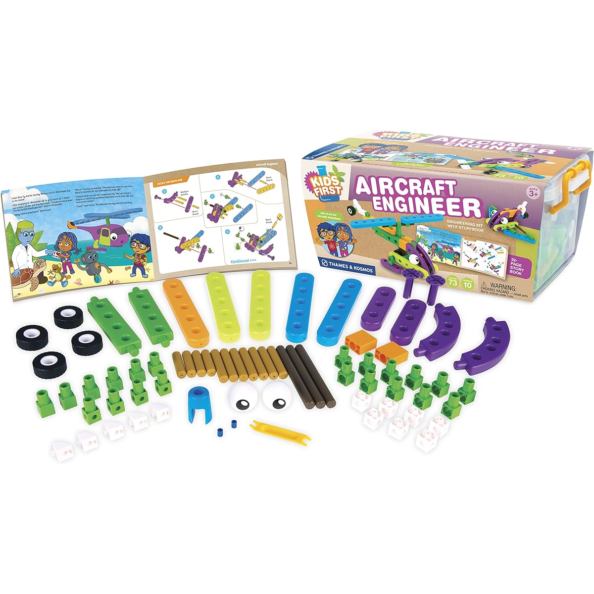 [Kids First] Kids First Aircraft Engineer Kit 567007 [Parallel import goods]