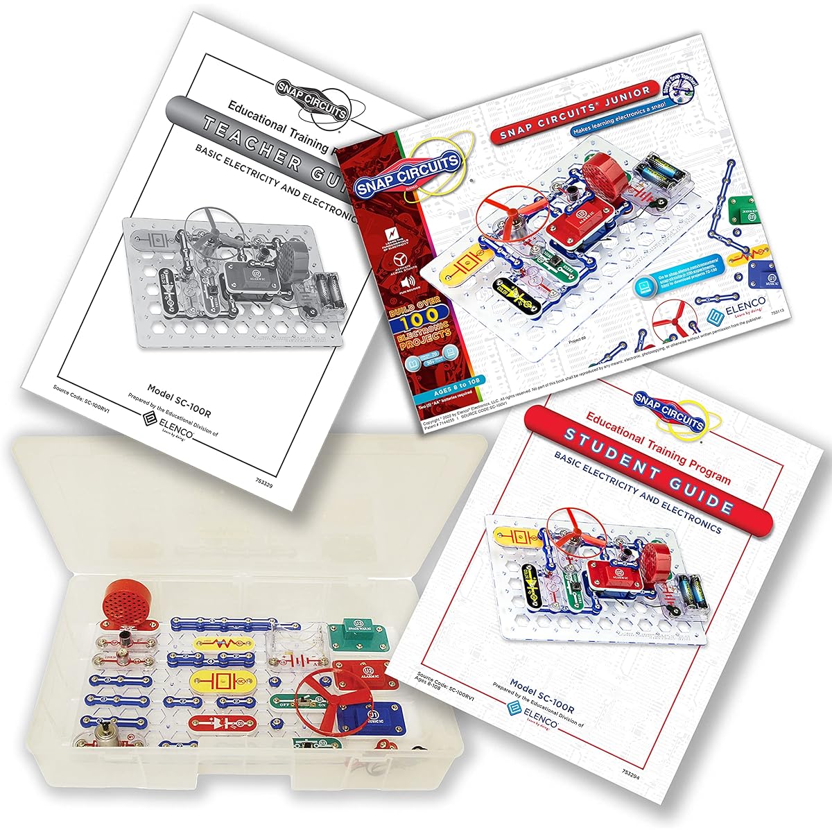 Snap Circuits SC-100 Student Training Program with Student Learning Guide Perfect for STEM Curriculum