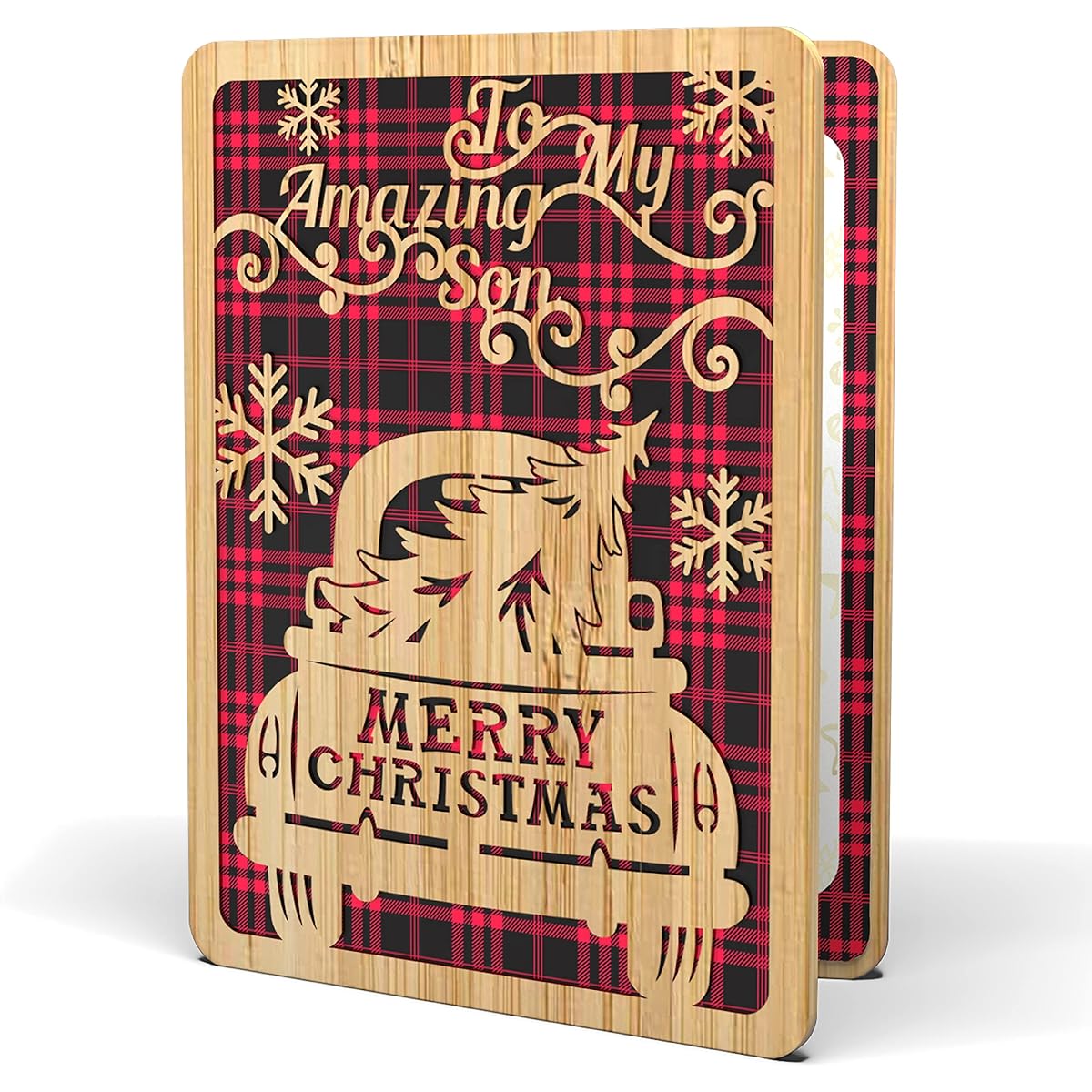 Pickup Truck Christmas Card (Son)