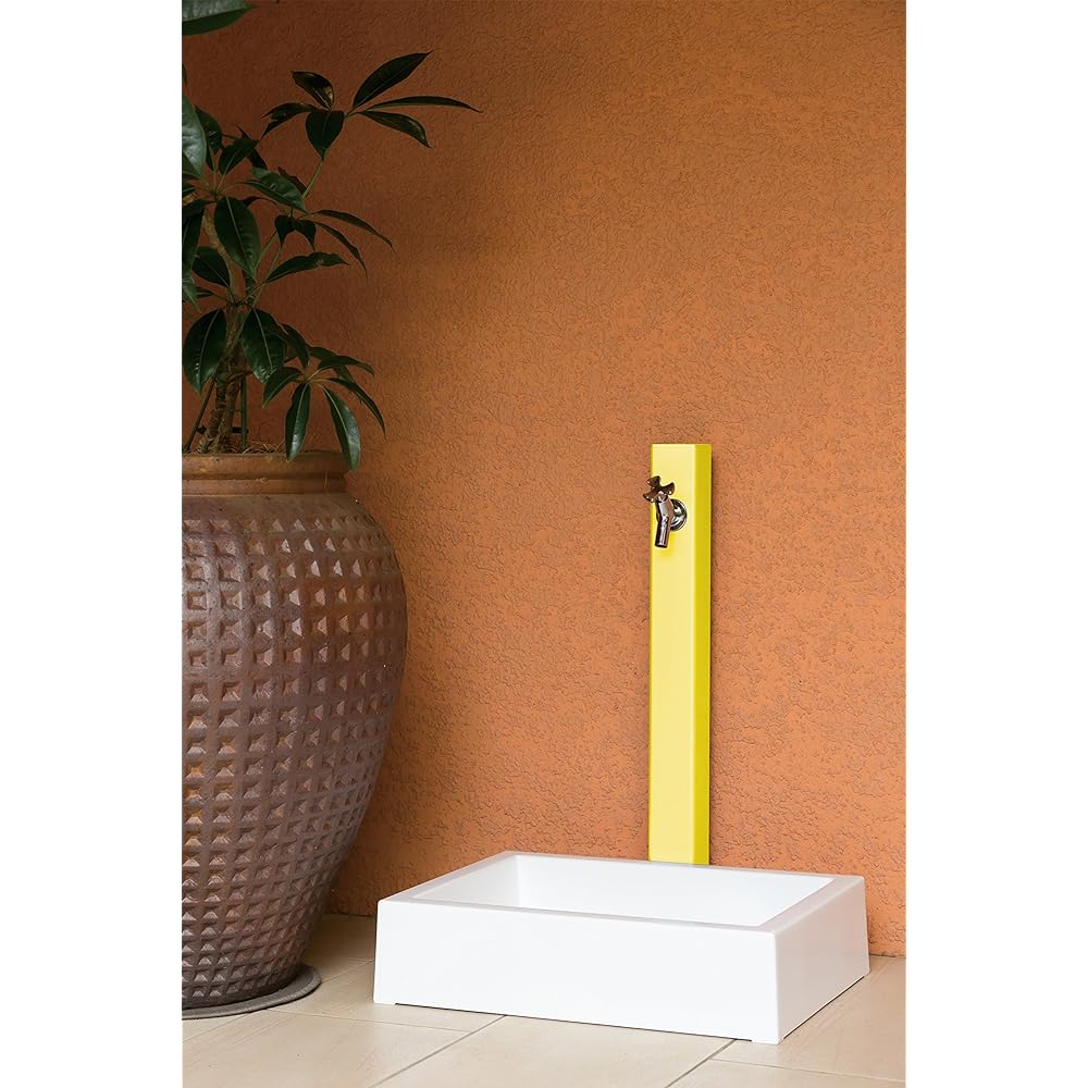 Maezawa Kasei Kogyo Faucet Pan Square Pan SP-USQ550 White