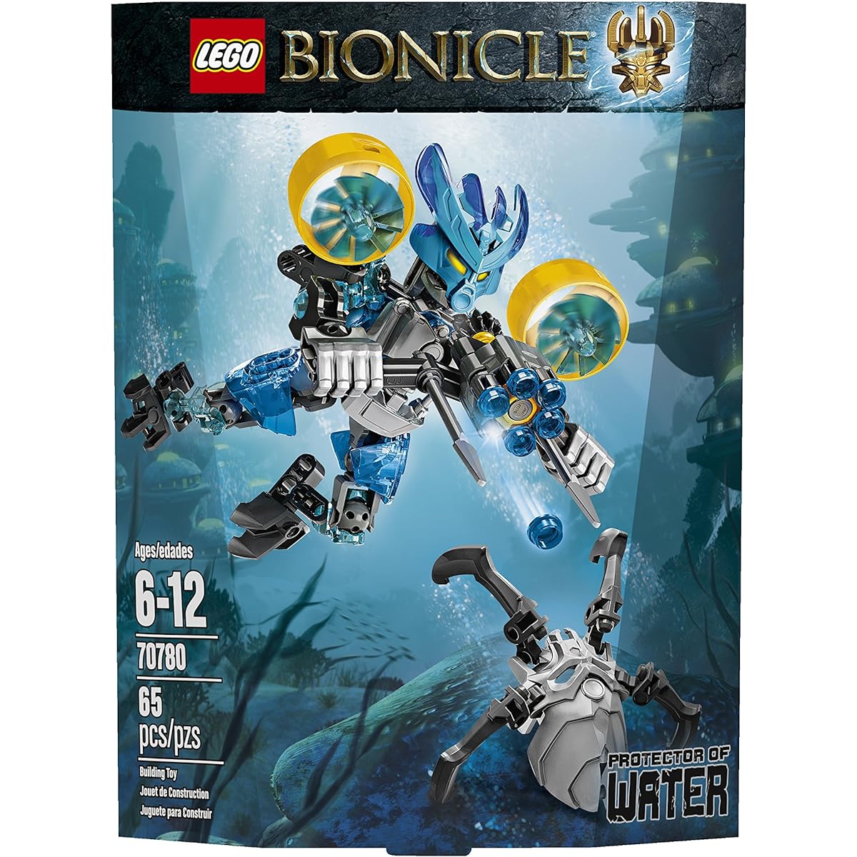 LEGO Bionicle 70780 Protector of Water Building Kit